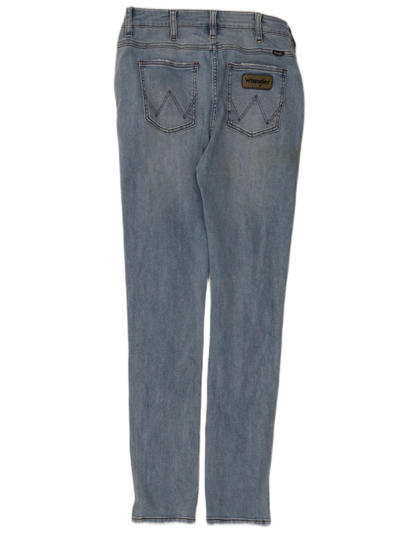 Vaqueros Wrangler Strangler Skinny para Mujer W30 L31 Algodón Azul