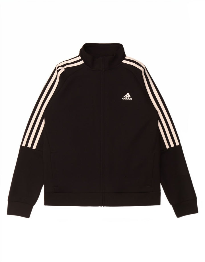 Adidas Chaqueta de Chándal para Niños 9-10 Años Negro Poliéster