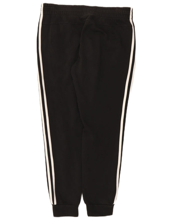 Adidas Mujer Chándal Pantalones Joggers UK 46 Grande Negro Algodón