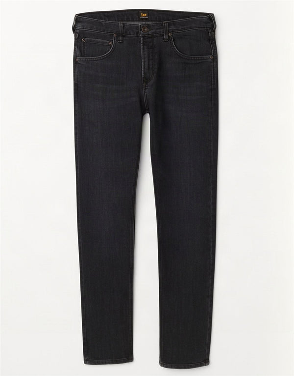 Lee Mens Luke Skinny Jeans W33 L32 Algodón Azul Marino