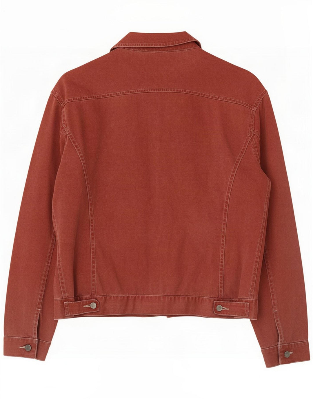 Cruiser Chaqueta vaquera para mujer UK 14 Grande Algodón rojo