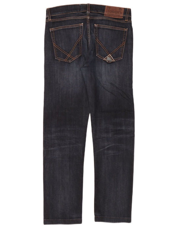 Roy Rogers Vaqueros ajustados para hombre W32 L30 Algodón azul marino