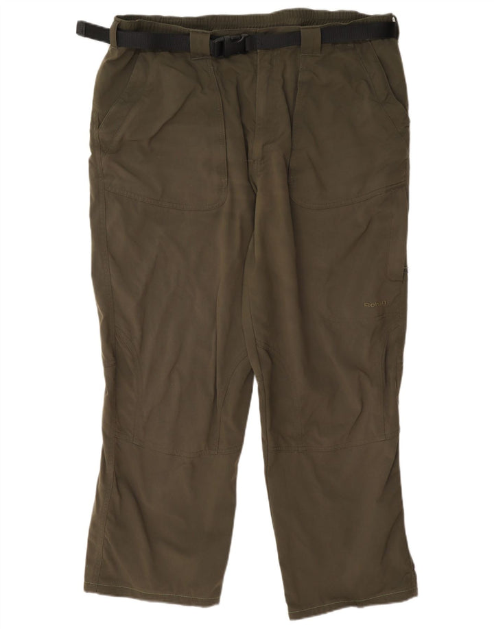 Rohan Pantalones Cargo Regulares Para Hombre Grande W35 L27 Poliamida Caqui