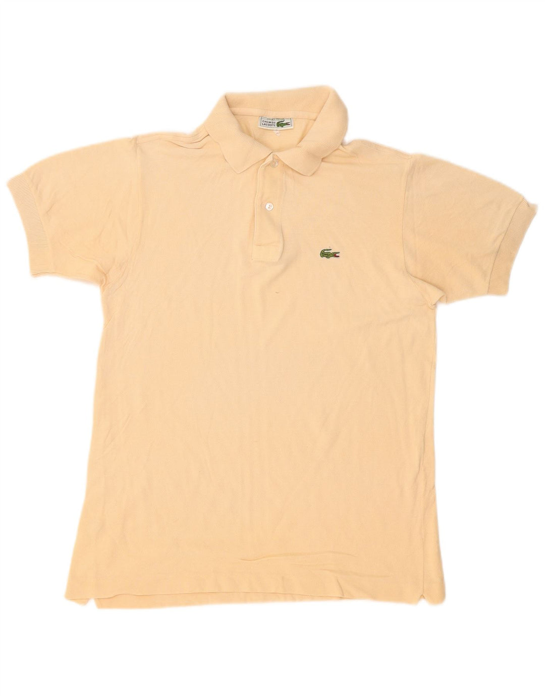 Polo Lacoste para hombre talla 4 algodón beige mediano