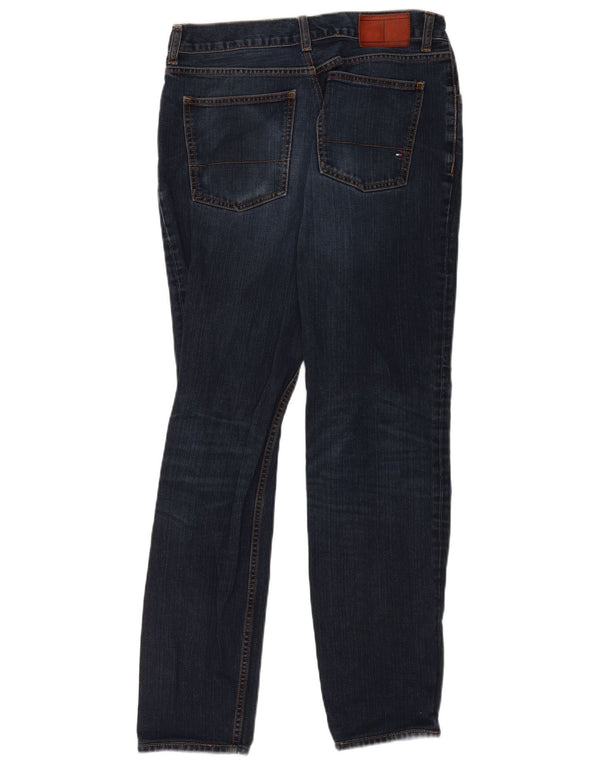 Tommy Hilfiger Vaqueros ajustados para hombre W33 L31 Algodón azul marino