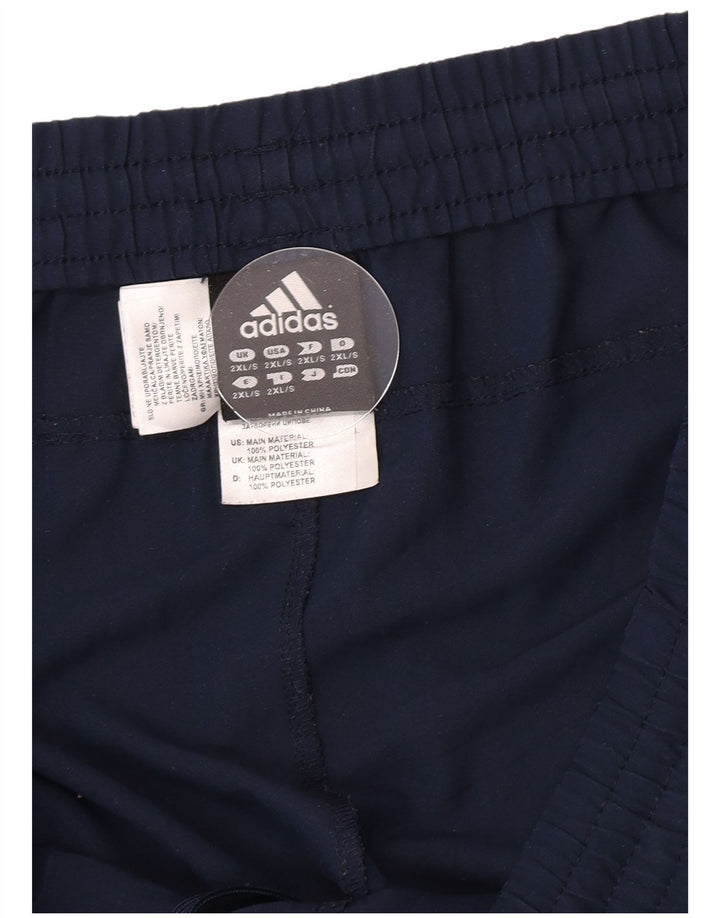 Adidas Mens Climalite Chándal Pantalones 2XL Azul Marino Poliéster