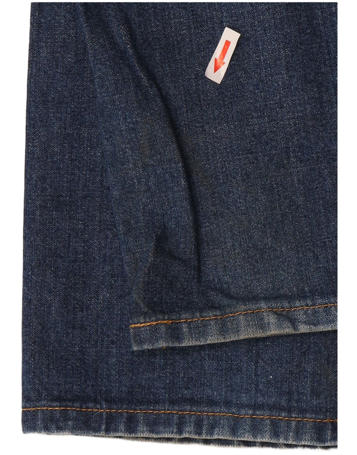 Farah Vaqueros Rectos Para Hombre W36 L30 Algodón Azul