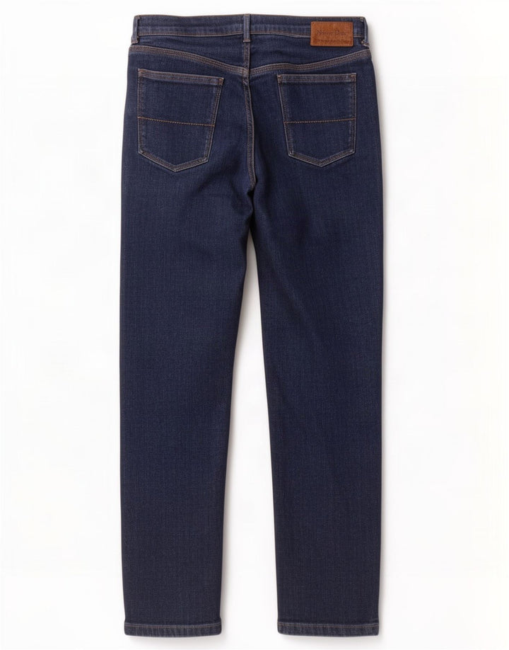 Massimo Dutti Vaqueros Slim Hombre EU 44 Large W34 L30 Azul