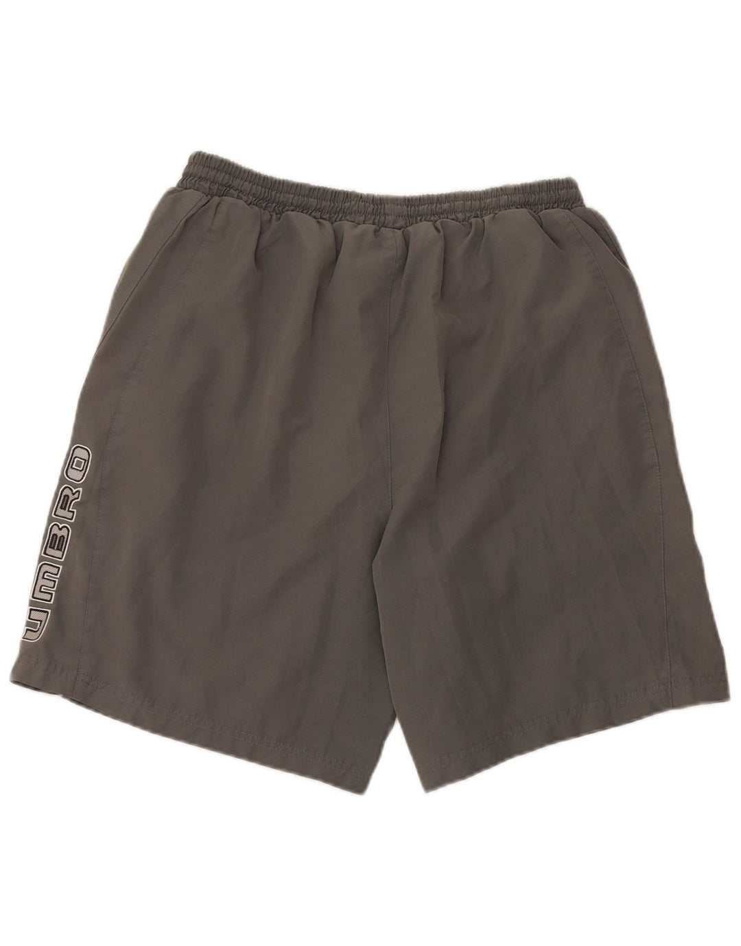 Pantalones cortos deportivos Umbro para hombre poliéster gris grande