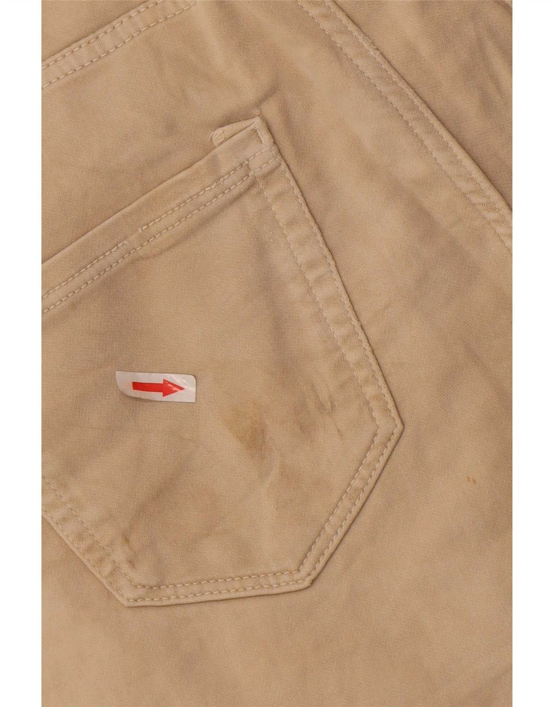 Zara Hombre Shorts Cargo Sport Algodón Beige Medio