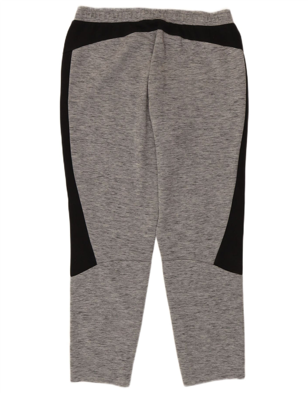 Puma Pantalones De Chándal Para Hombre De Algodón Gris Color Block Grande