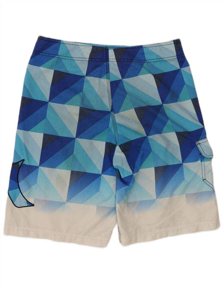 Hurley Hombre Bañador Graphic Azul Medio Geométrico