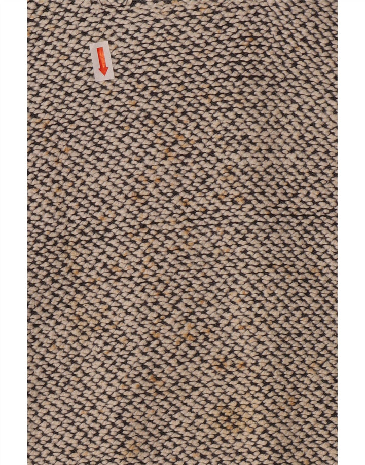 Weird Fish - Sudadera con cuello chal para hombre, talla pequeña, algodón beige