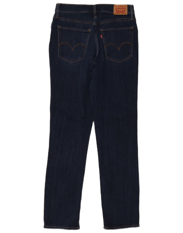 Levi's Mujer 724 Vaqueros Rectos De Tiro Alto W30 L30 Algodón Azul