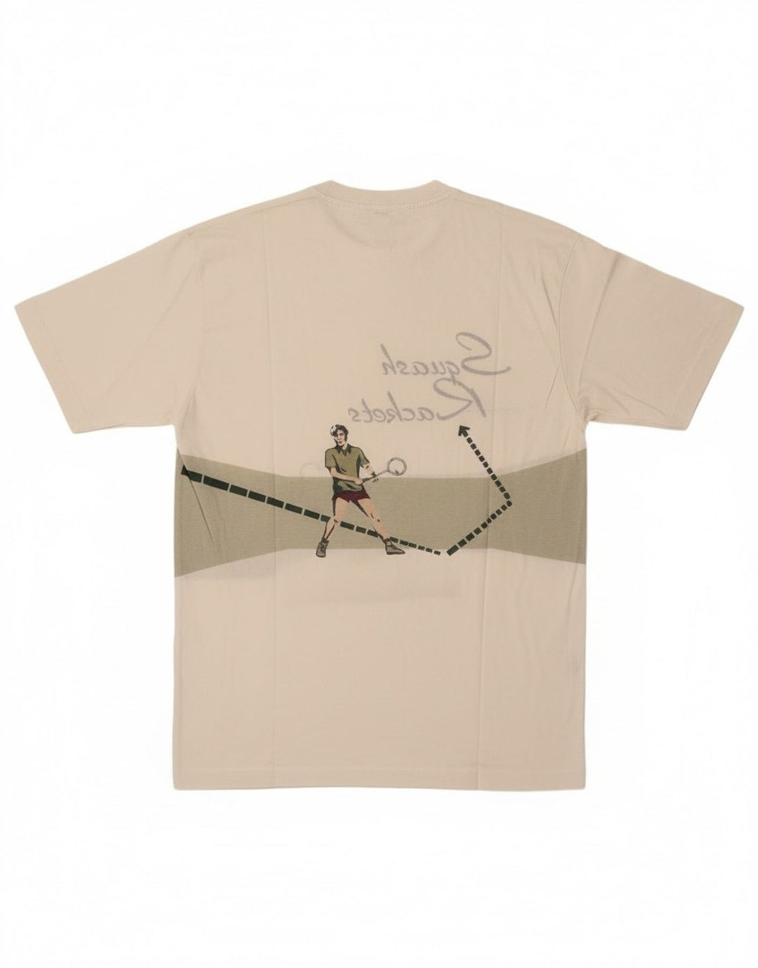 Cacharel - Camiseta gráfica para hombre, talla grande, color blanco