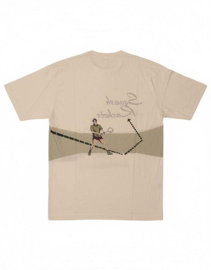 Cacharel - Camiseta gráfica para hombre, talla grande, color blanco