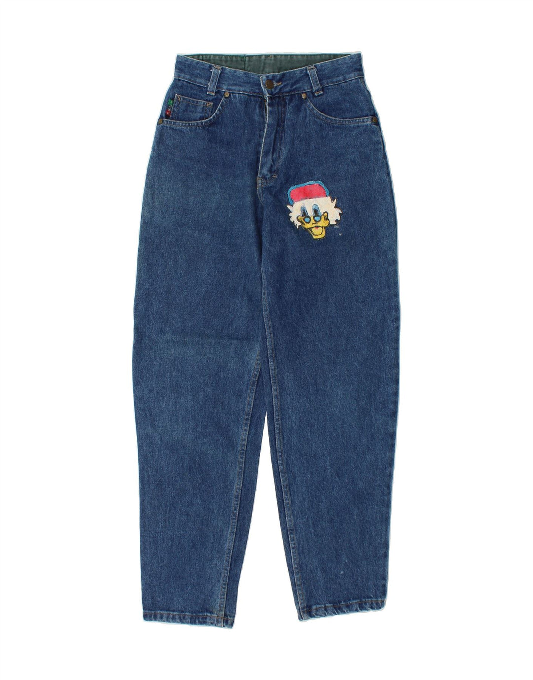 MASH Womens Jeans IT 40 W26 L28 Blue Cotton Vintage Mash and Second-Hand Mash from Messina Hembry 