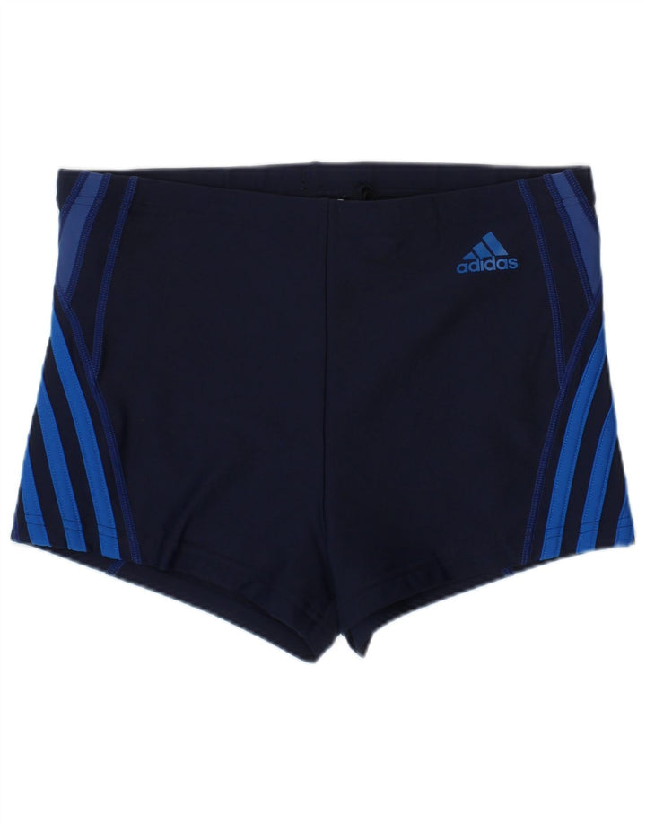 Pantalones cortos deportivos ADIDAS para mujer UK 44 Medium Azul marino Nylon