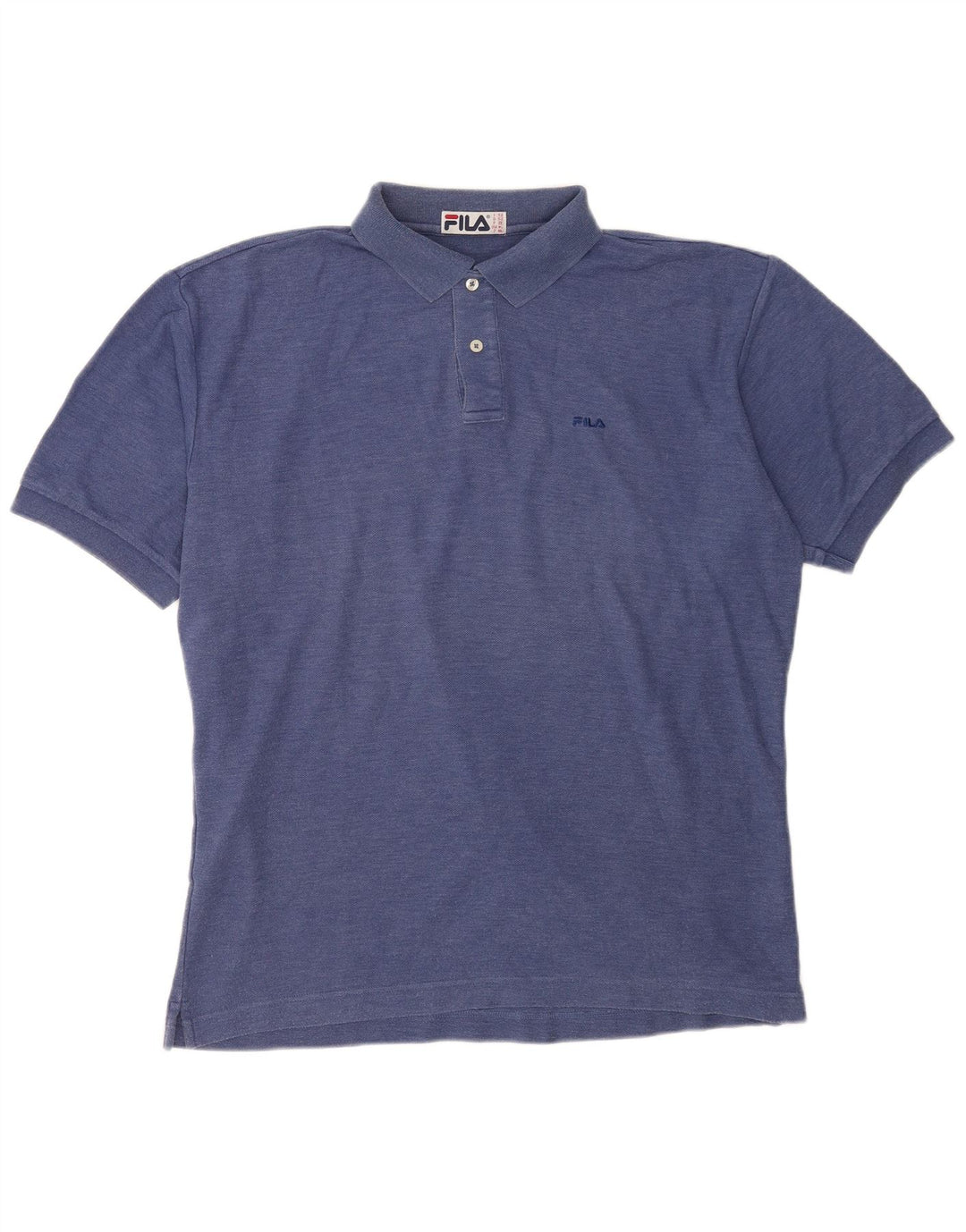 Fila Polo Hombre IT 52 Grande Algodón Azul