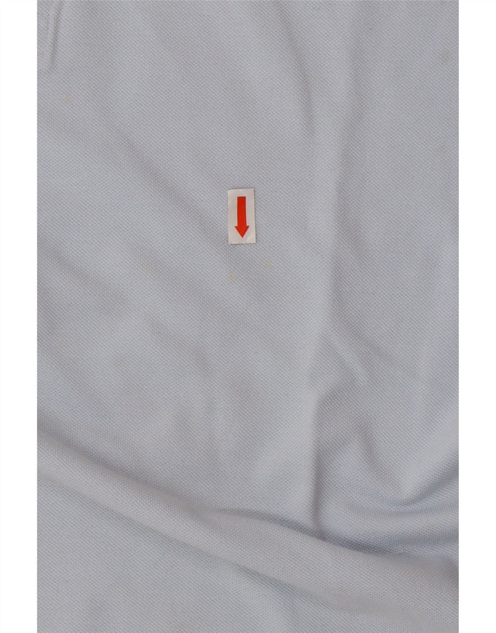 LACOSTE Polo para hombre Talla 6 XL Algodón azul