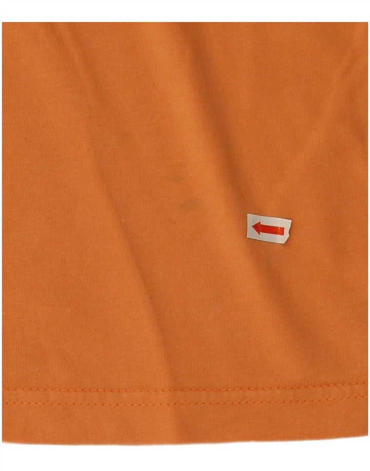 Izod - Camiseta para hombre, talla grande, color naranja, algodón