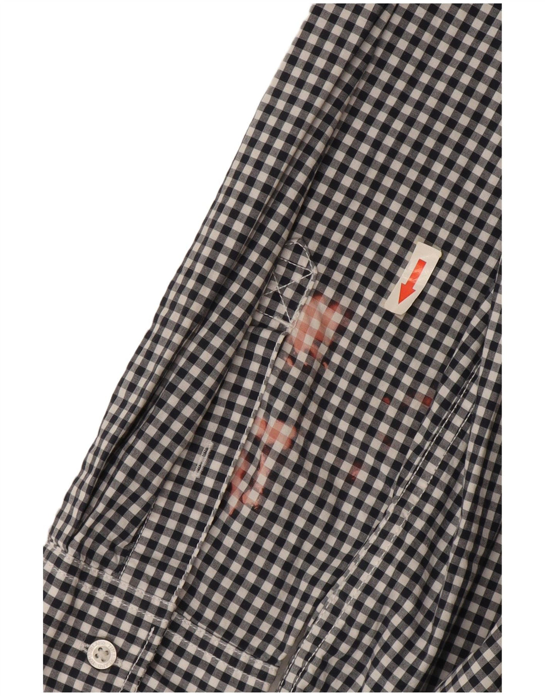 Timberland Camisa de corte regular para hombre de algodón a cuadros azul marino grande
