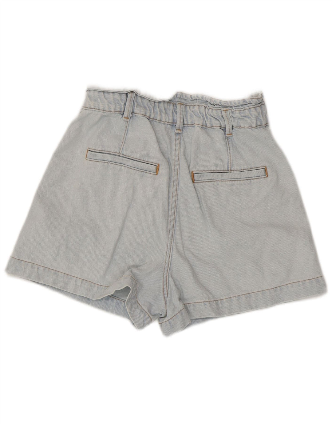 Zara Shorts De Mezclilla Para Mujer EU 38 Small W28 Azul
