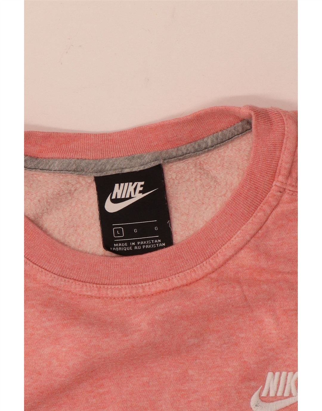 Nike - Sudadera para mujer, talla 40, talla grande, color rosa