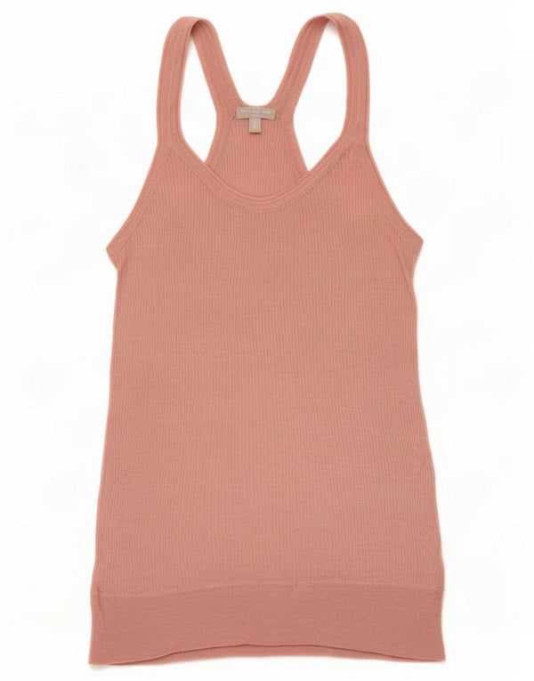 Massimo Dutti Chaleco Mujer UK 42 Medium Pink
