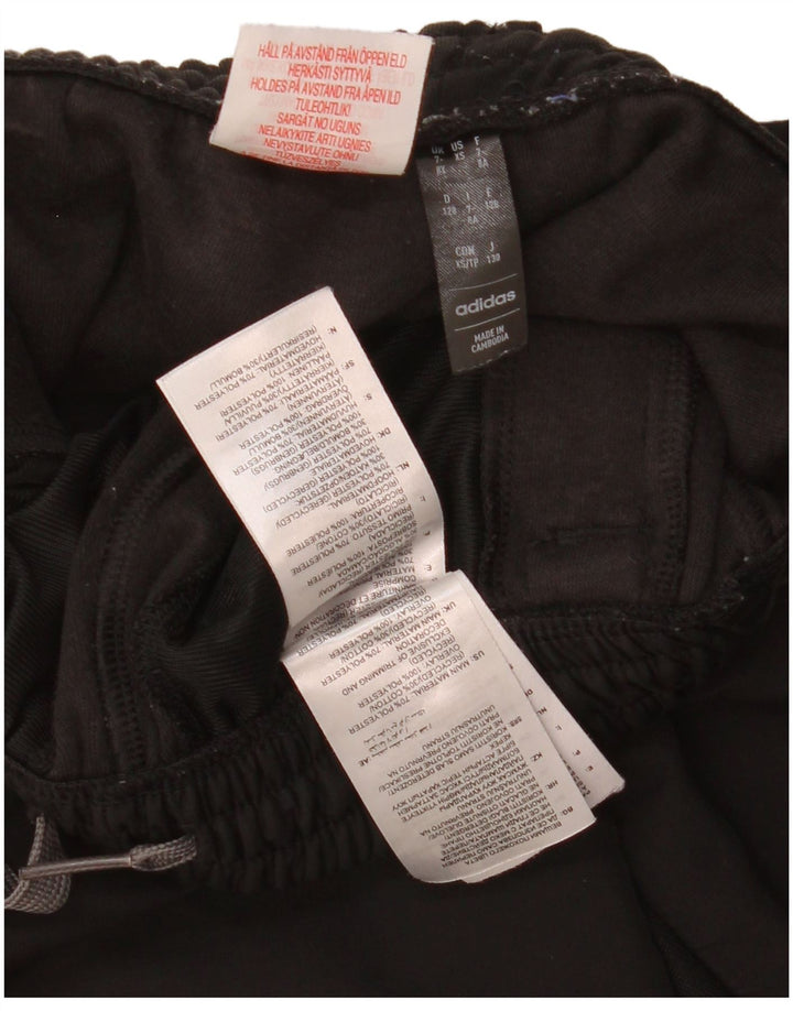 Adidas Pantalón Chándal Niño 7-8 Años Negro Poliéster