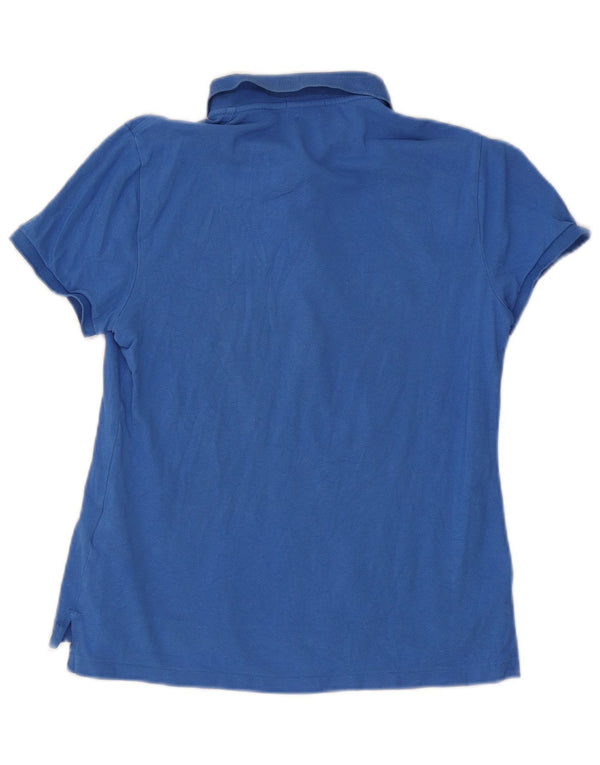Polo Ralph Lauren Camisa ajustada para mujer Reino Unido 44 Algodón azul grande