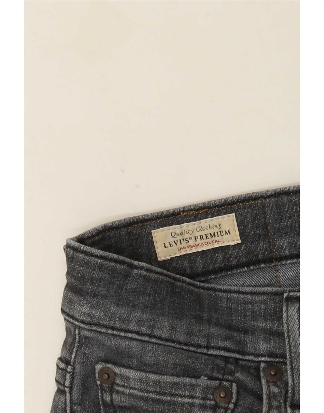 Vaqueros Levi's 512 Slim Tapered para hombre W30 L32 Gris