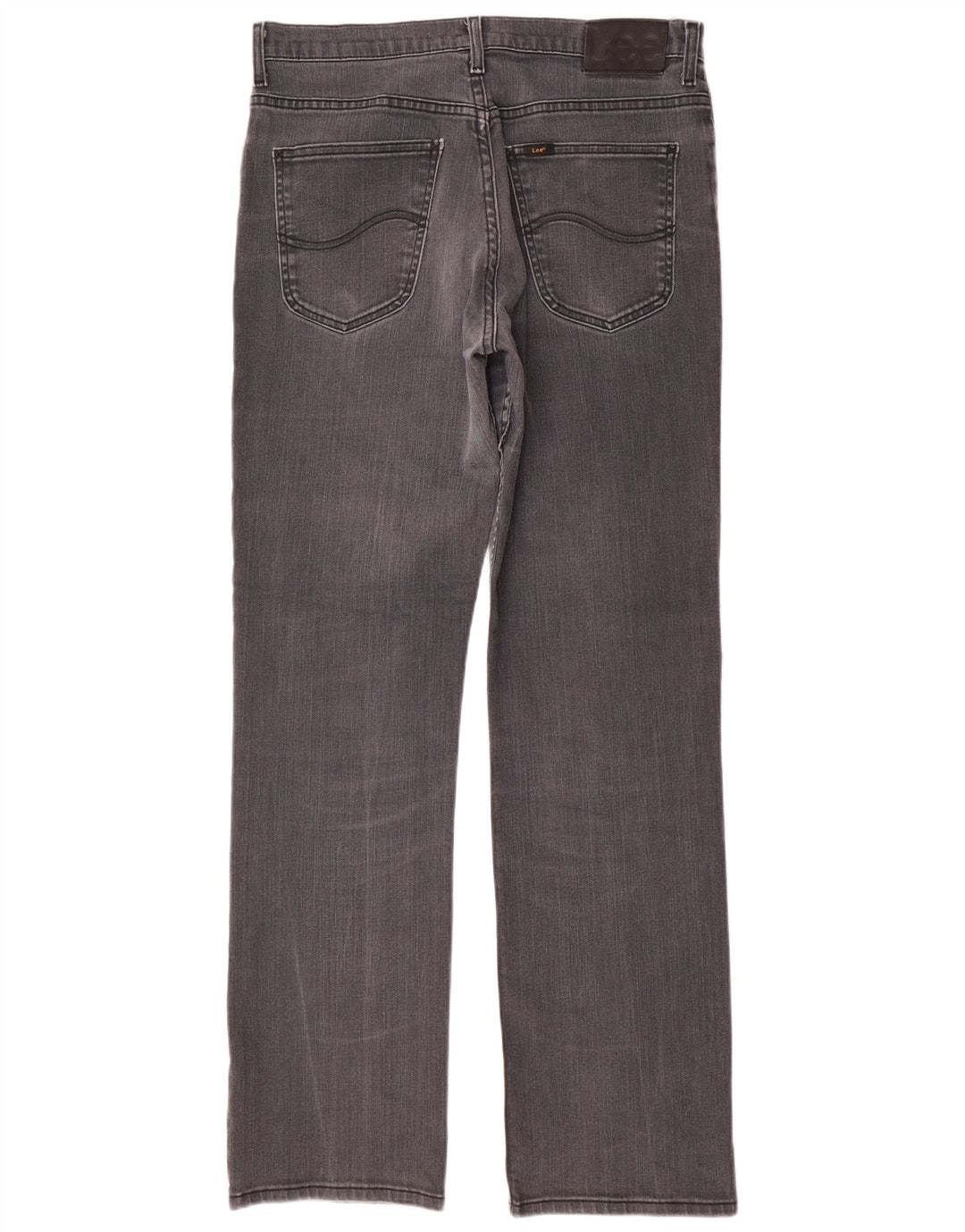Vaqueros rectos Brooklyn para hombre Lee W34 L34 Algodón gris