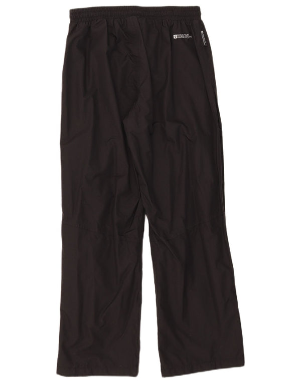 Pantalones impermeables para mujer Mountain Warehouse UK 40 Small Nylon negro