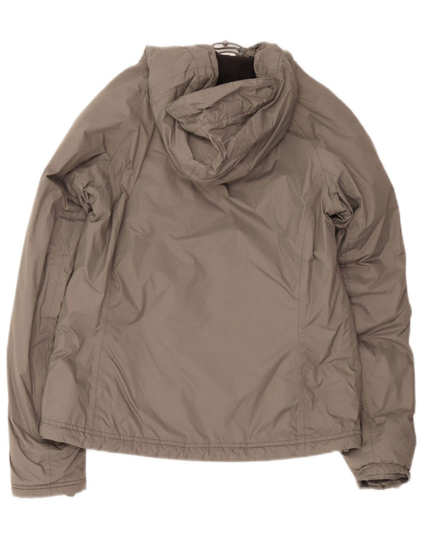 K-Way Chaqueta cortavientos con capucha para mujer US 8 Gris medio