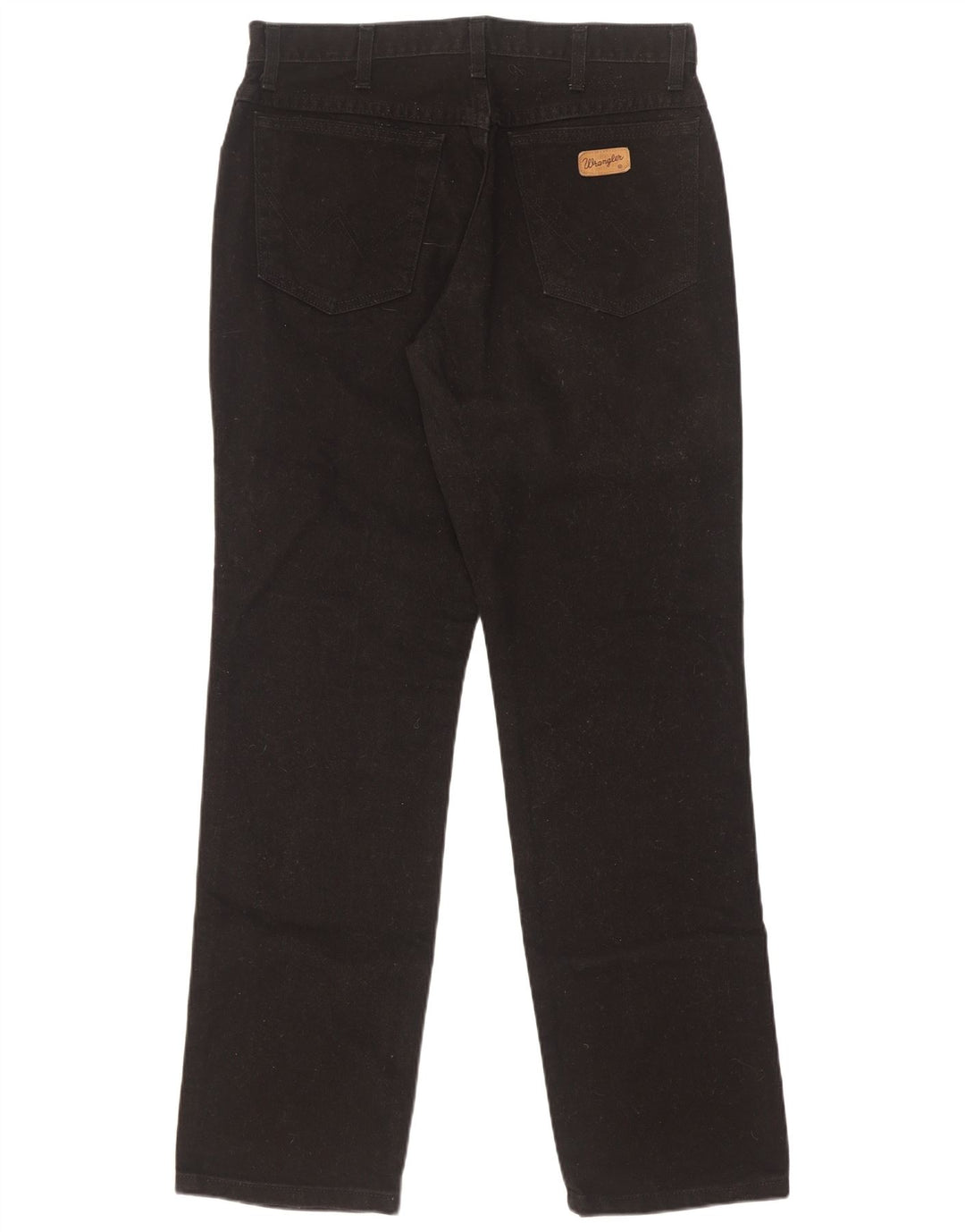 Wrangler Vaqueros rectos Texas para hombre W33 L32 Algodón negro
