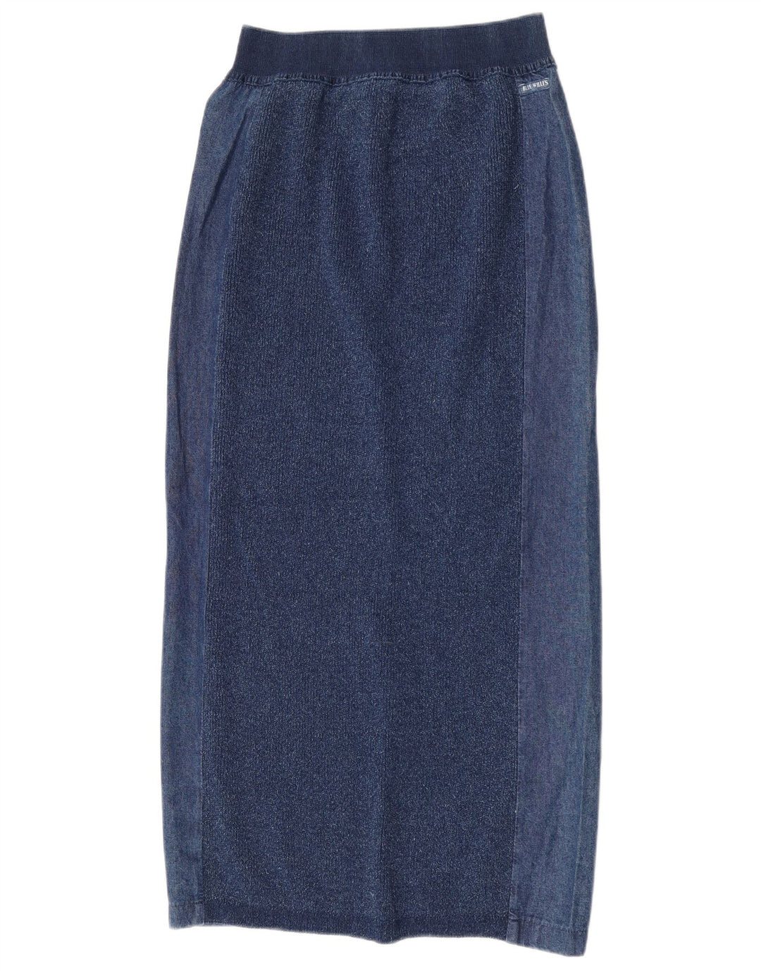 Falda midi para mujer Blue Willi's Mediana W28 Algodón azul