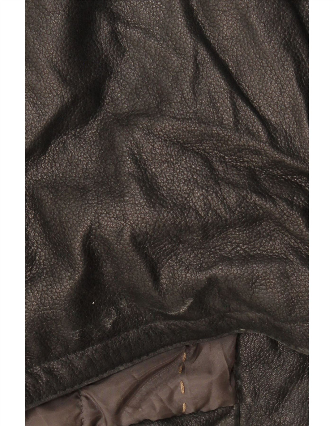 CONBIPEL Abrigo de cuero con capucha para hombre IT 52 Cuero marrón grande