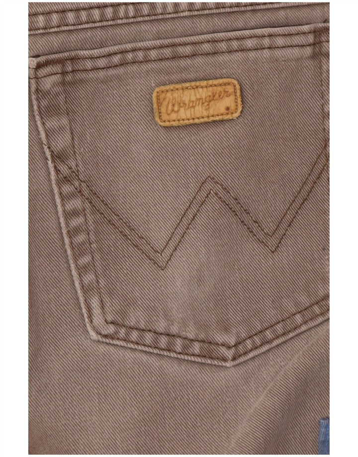 WRANGLER Vaqueros rectos para hombre W36 L32 Gris