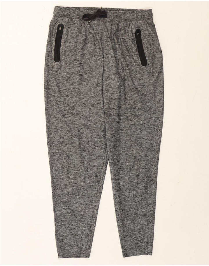 Marks & Spencer Pantalones de chándal para mujer UK 42 Gris medio moteado
