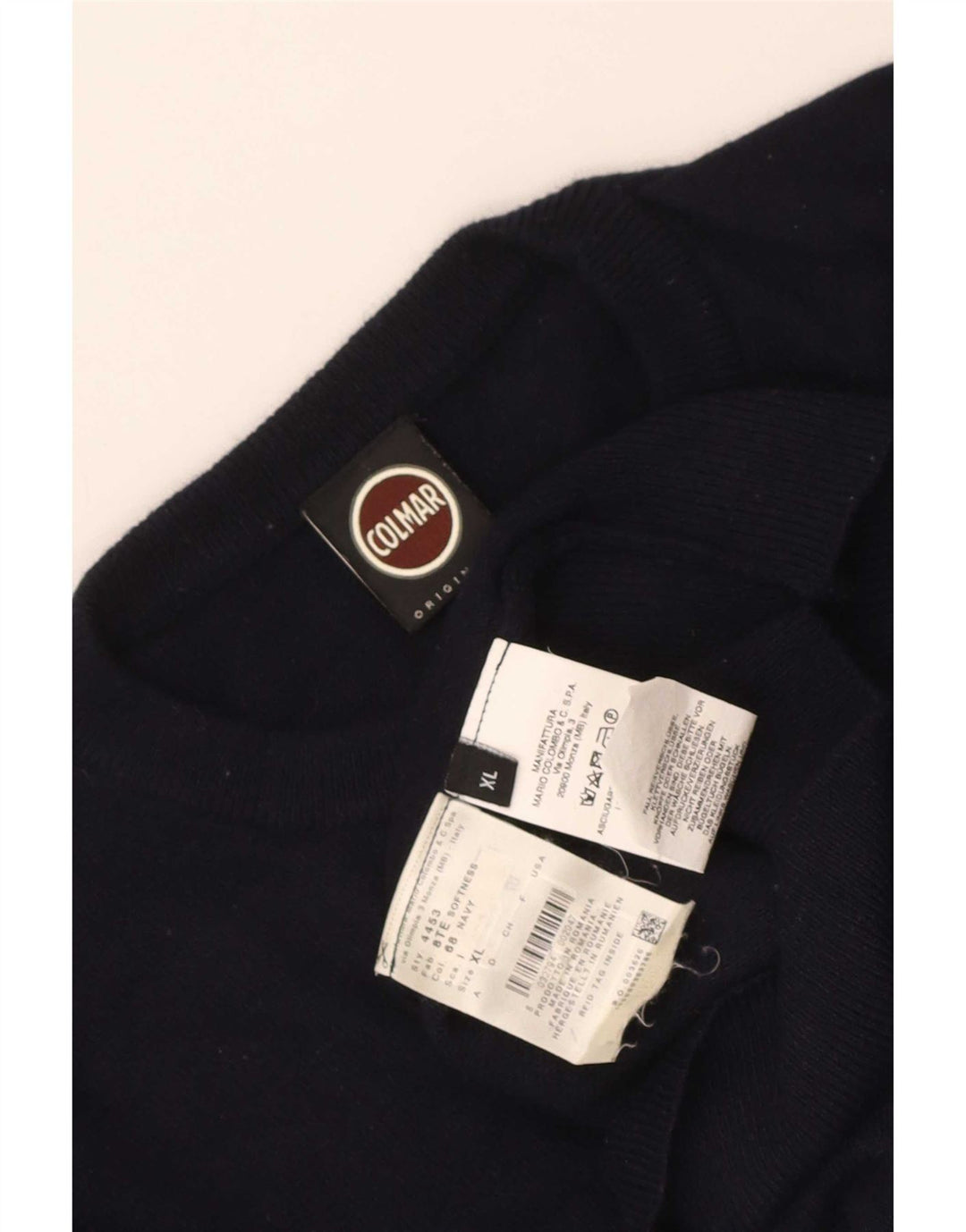 Colmar Jersey De Cuello Redondo Hombre XL Azul Marino Poliamida