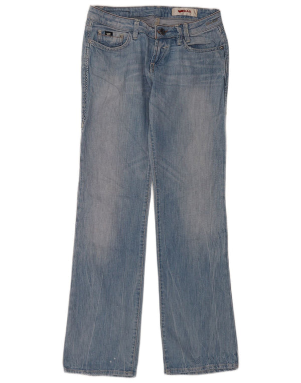 Vaqueros Bootcut De Cintura Baja Para Mujer Gas W28 L31 Algodón Azul