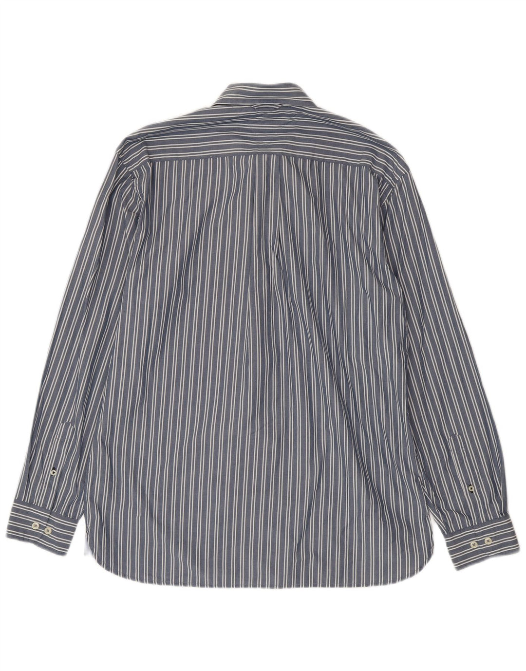 Camisa Tommy Hilfiger Hombre Algodón Rayas Azul Medio