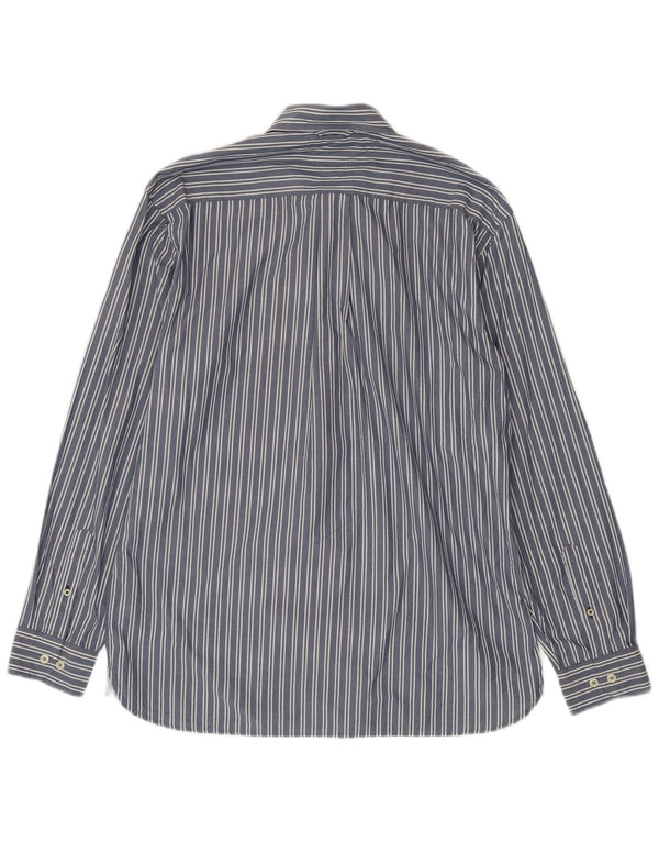 Camisa Tommy Hilfiger Hombre Algodón Rayas Azul Medio