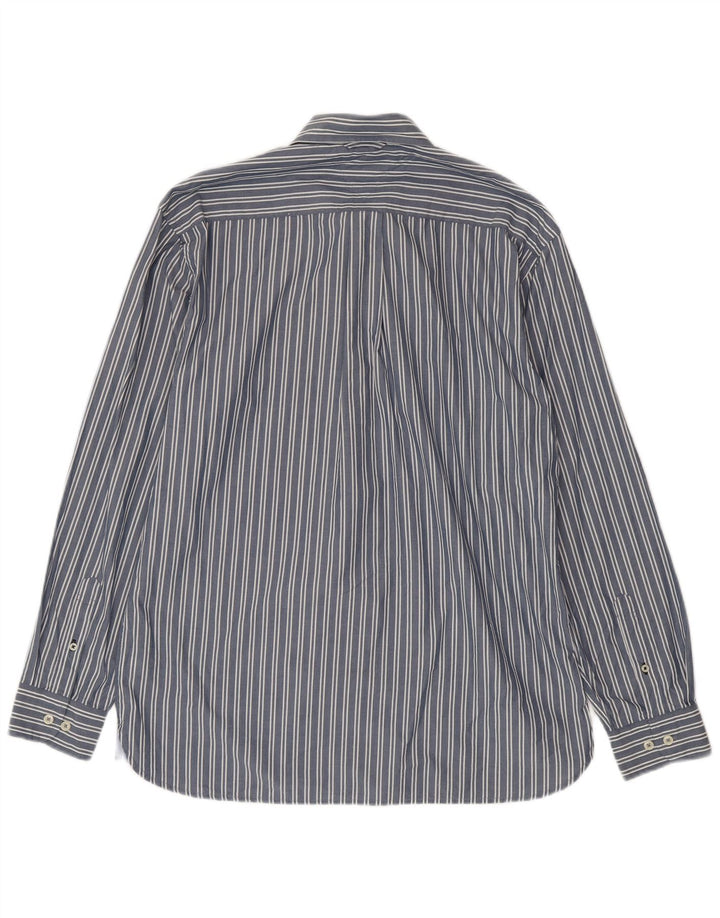 Camisa Tommy Hilfiger Hombre Algodón Rayas Azul Medio