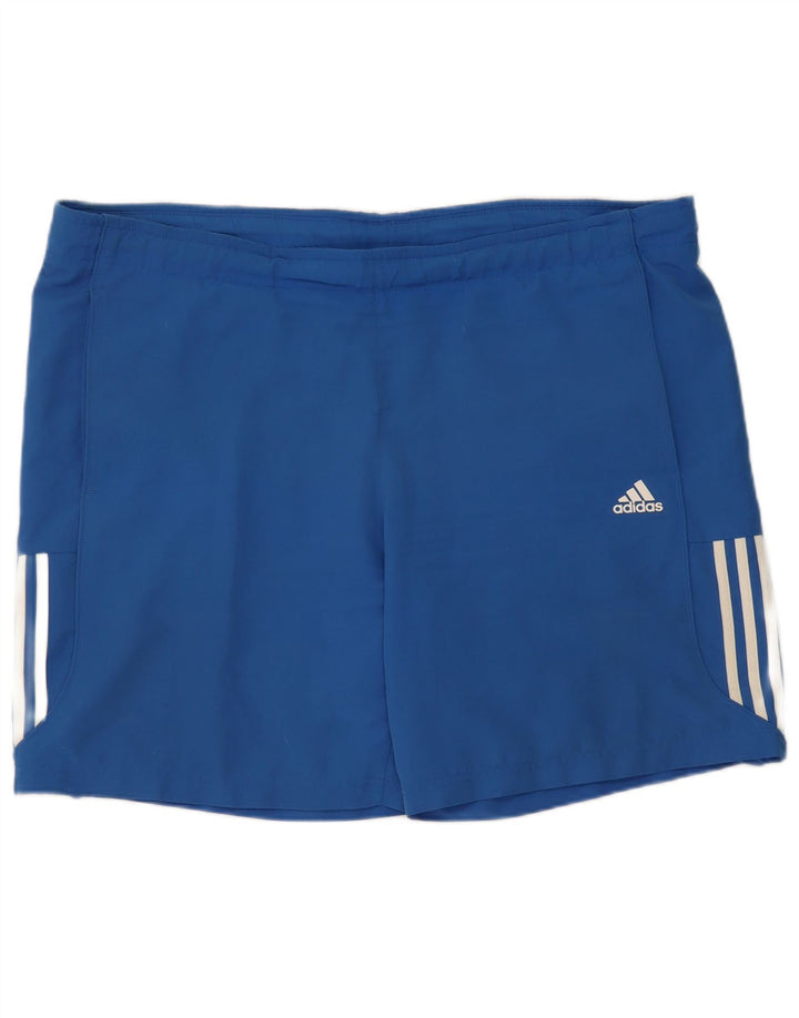 Adidas Pantalones cortos deportivos para hombre XL Azul Poliéster