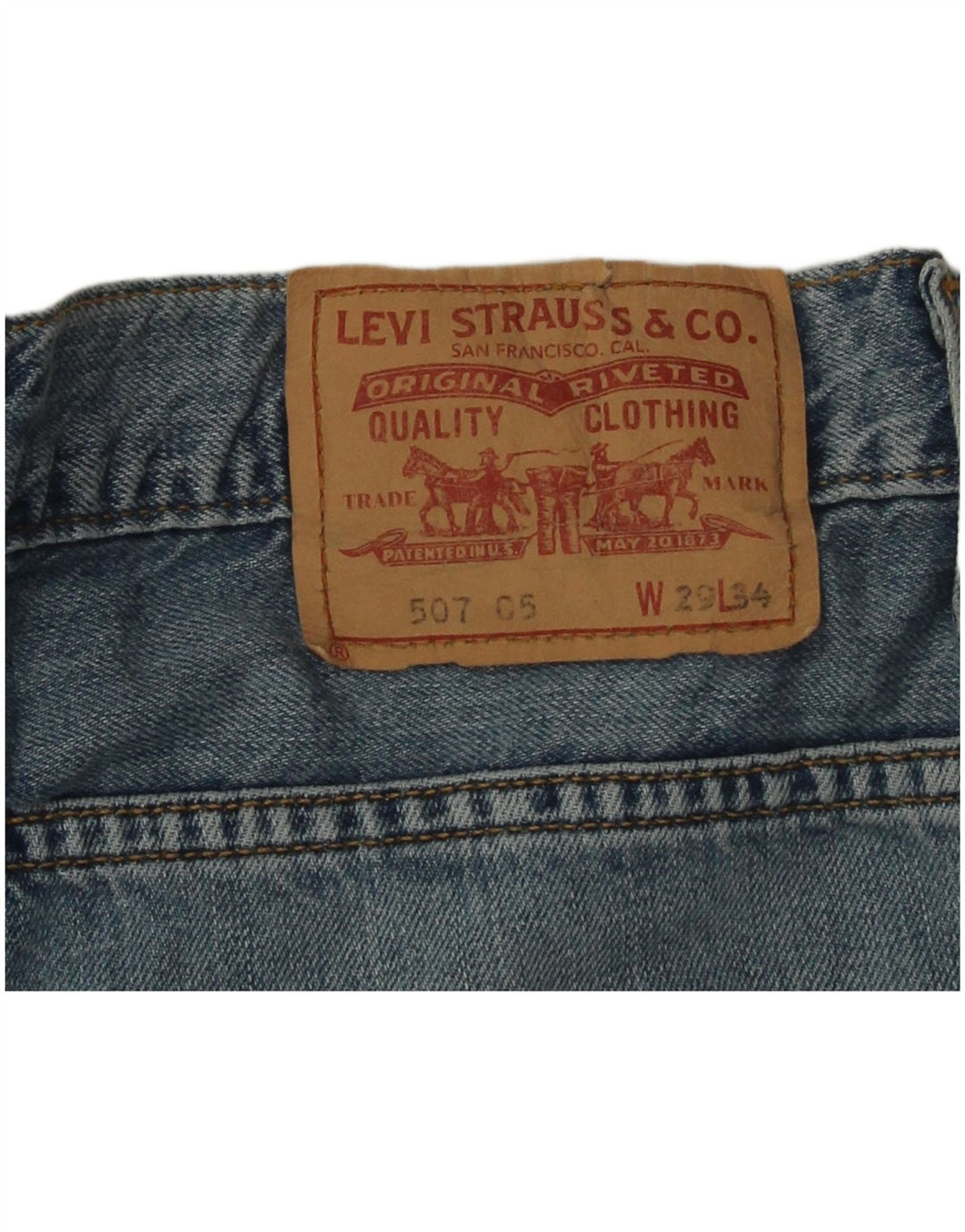 Levi's Jeans Bootcut para hombre W29 L30 Algodón azul