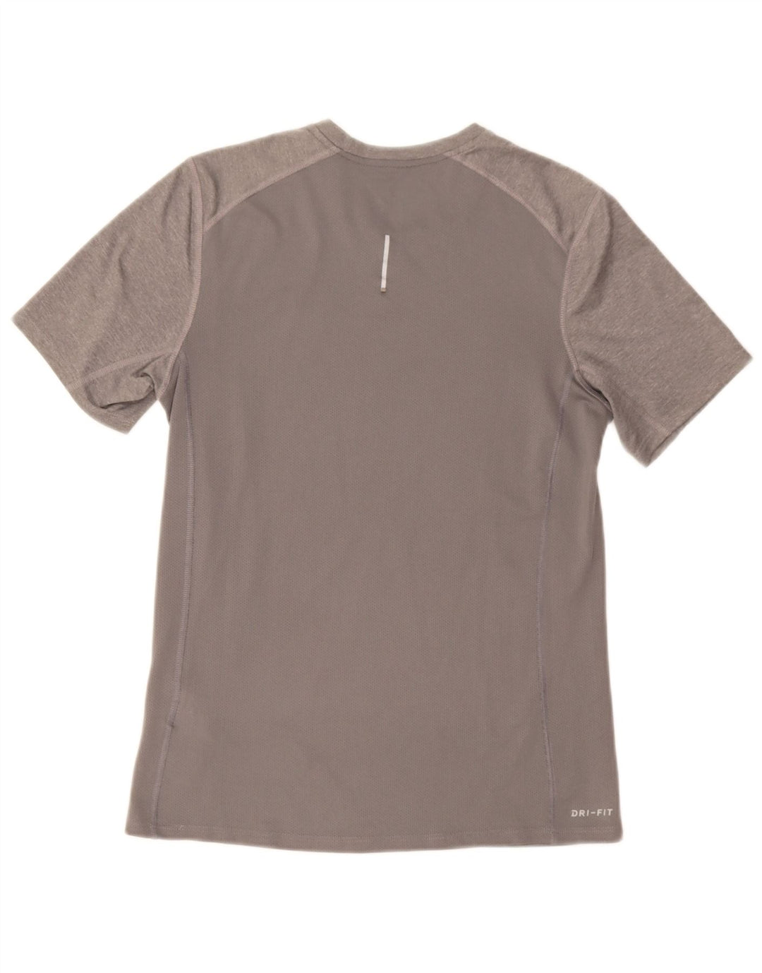 Camiseta Nike Dri Fit para hombre Top Small Gris Poliéster