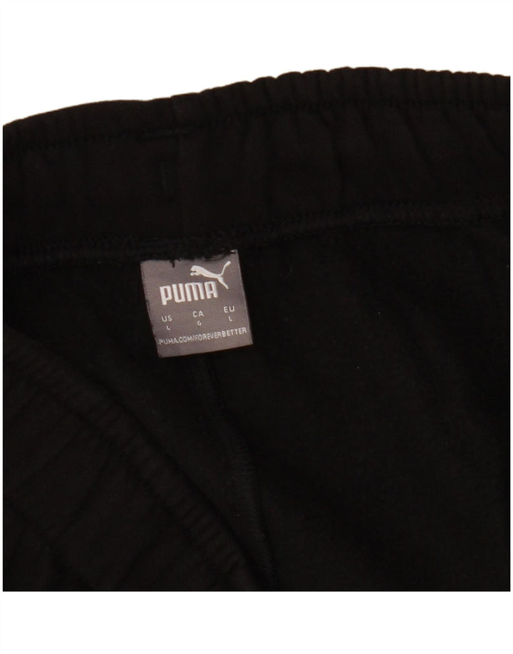 Puma - Pantalones de chándal para hombre, color negro