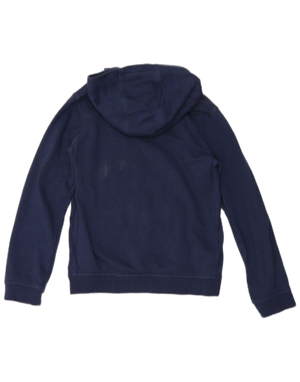 Nike - Sudadera con capucha para niño (12-13 años), talla grande, algodón azul marino